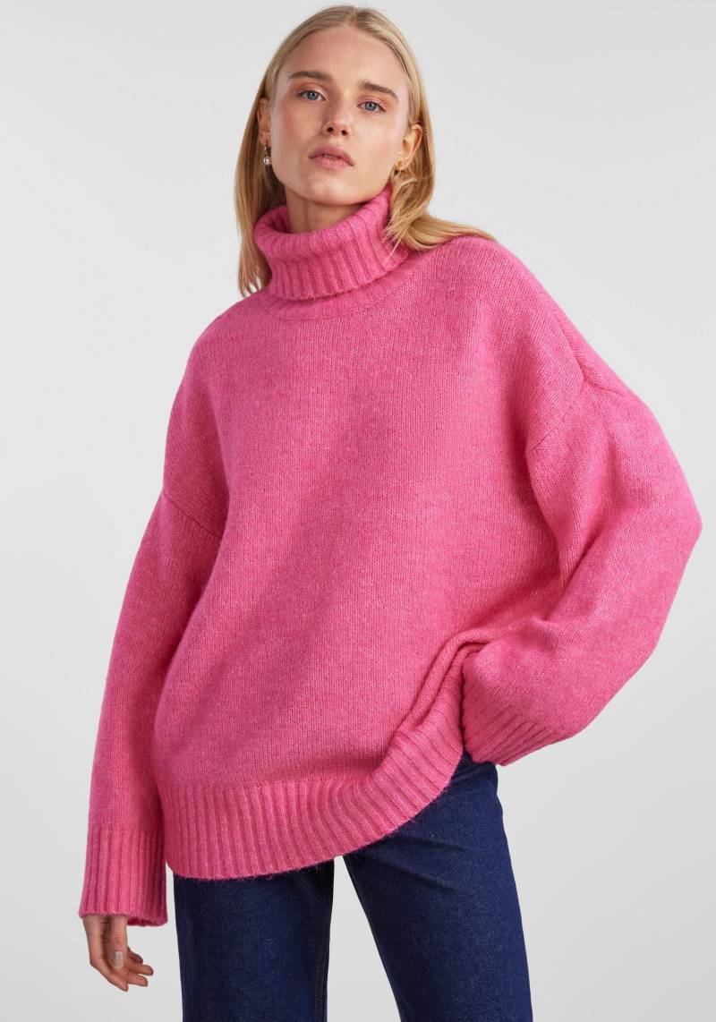 pieces Rollkragenpullover »PCNANCY LS LOOSE ROLL NECK KNIT NOOS BC« von Pieces