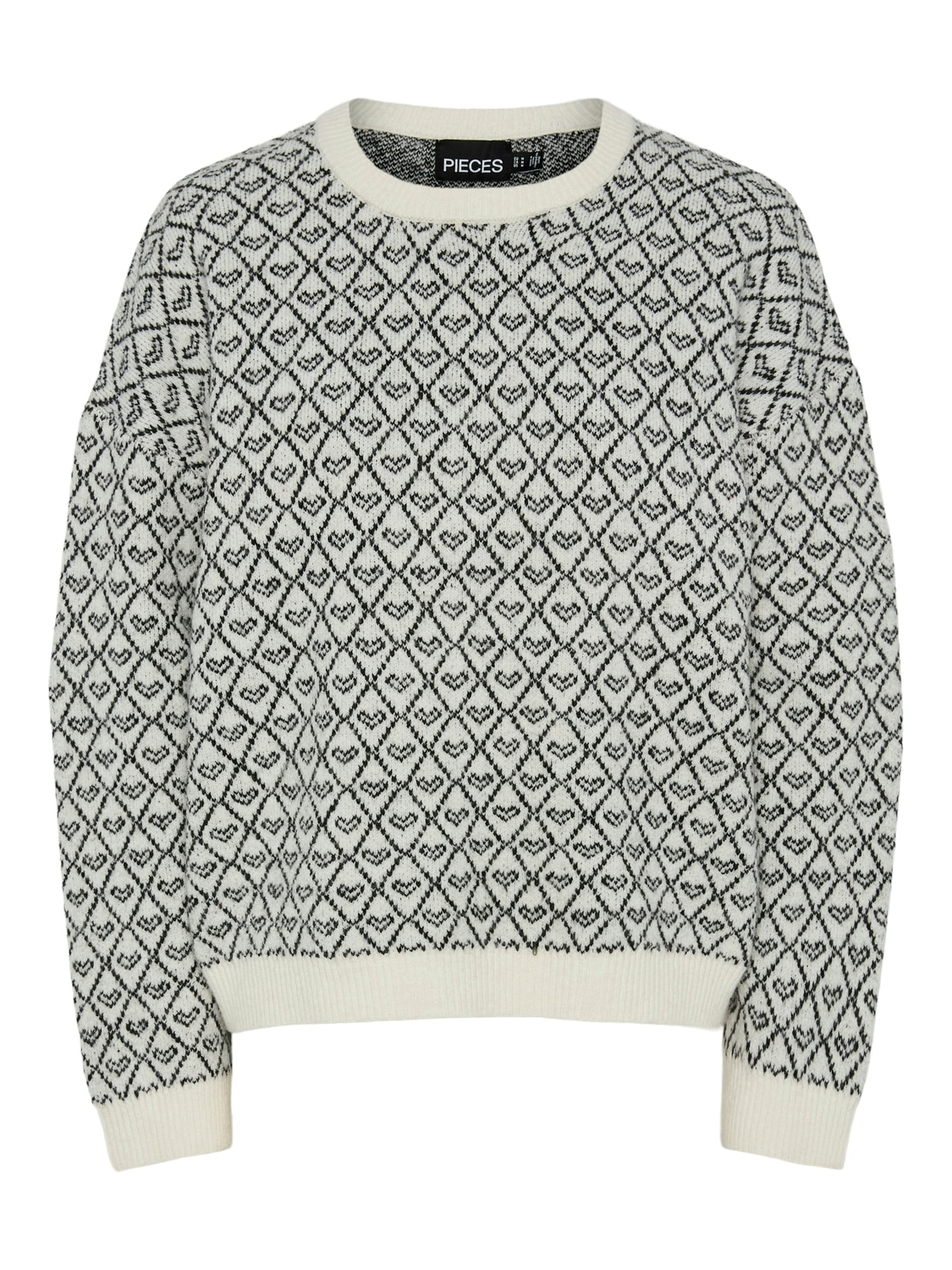 pieces Rundhalspullover »PCNAVI LS O-NECK KNIT MM« pieces Rundhalspullover »PCNAVI LS O-NECK KNIT MM« von Pieces