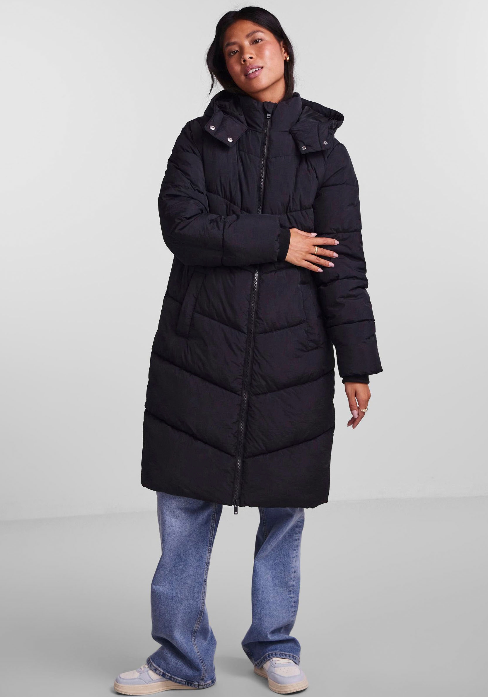 pieces Steppmantel »PCJAMILLA LONG PUFFER JACKET NOOS BC« von Pieces