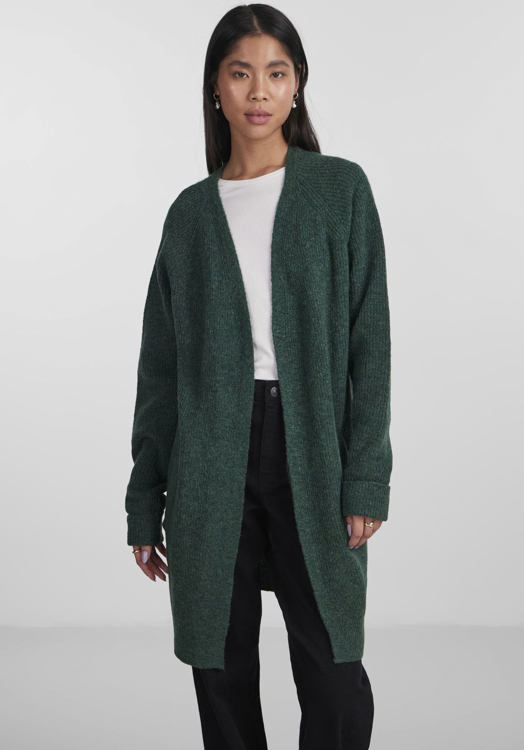 pieces Strickjacke »PCELLEN LS LONG KNIT CARDIGAN NOOS BC« von Pieces