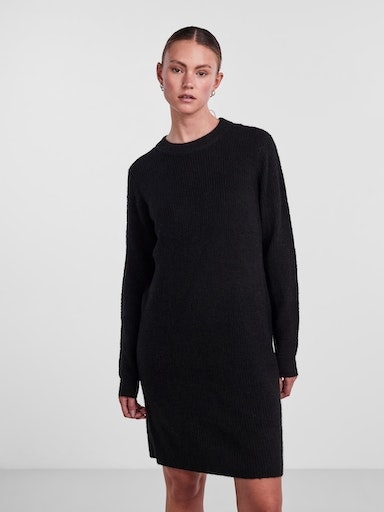 pieces Strickkleid »PCELLEN LS O-NECK KNIT DRESS NOOS BC« von Pieces