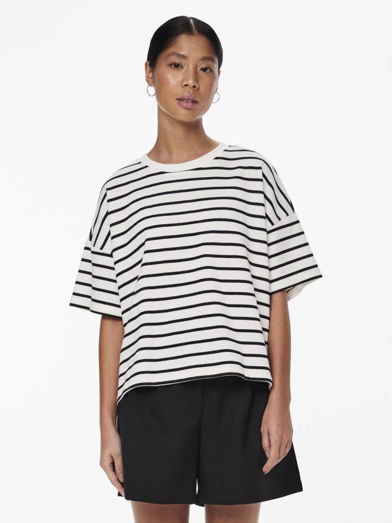 pieces Sweatshirt »PCCHILLI SUMMER 2/4 SWEAT STRIPE NOOS BC« von Pieces