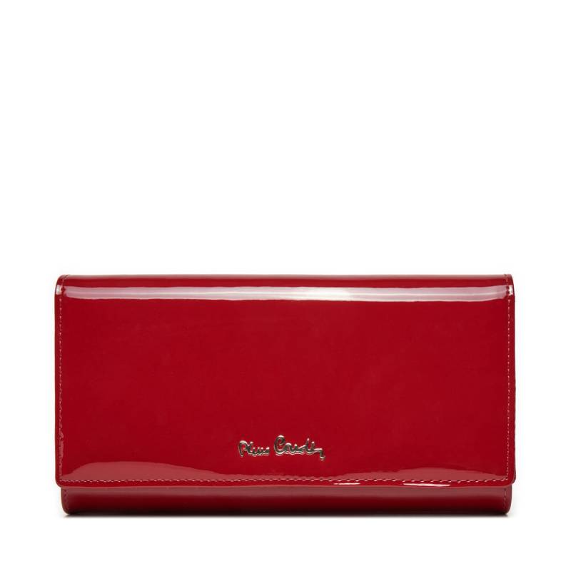 Große Damen Geldbörse Pierre Cardin 07 Shiny 121 Rot von Pierre Cardin