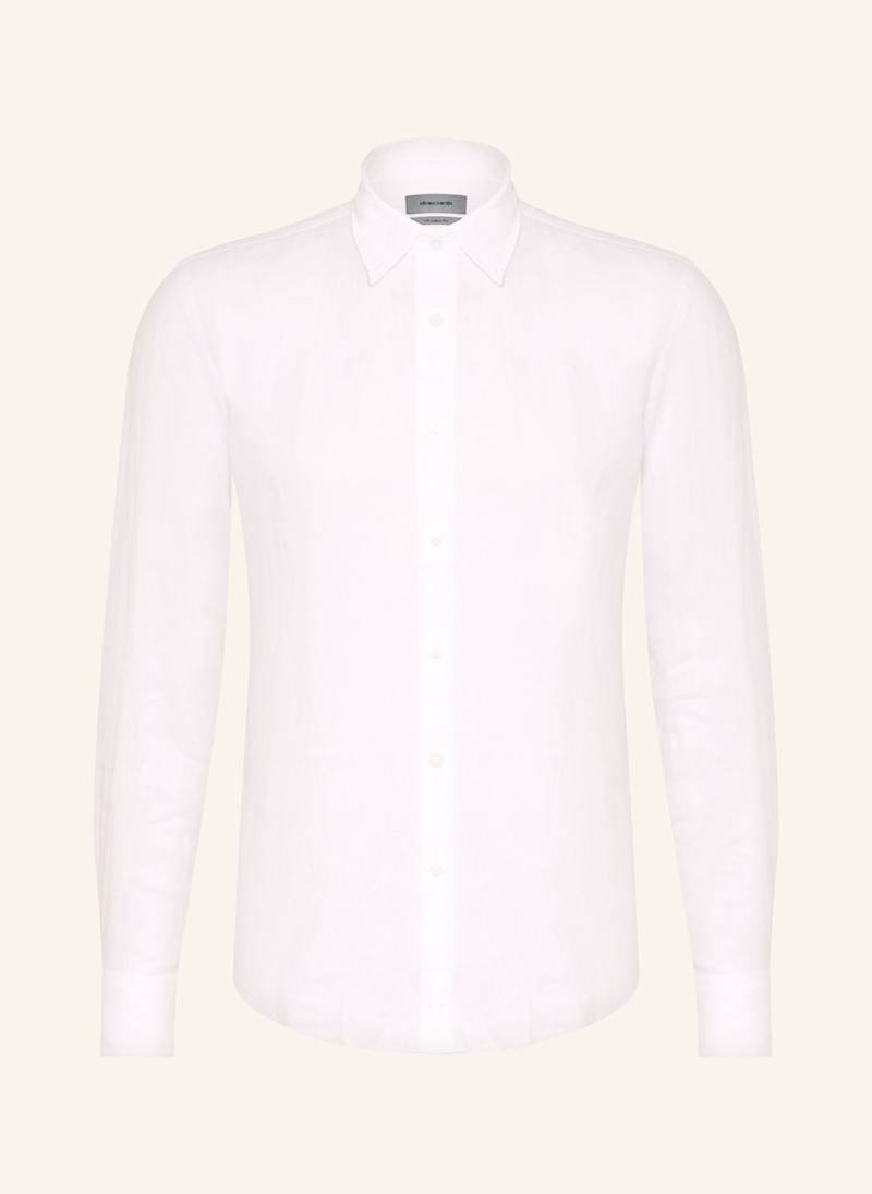 Pierre Cardin Leinenhemd Modern Fit weiss von Pierre Cardin