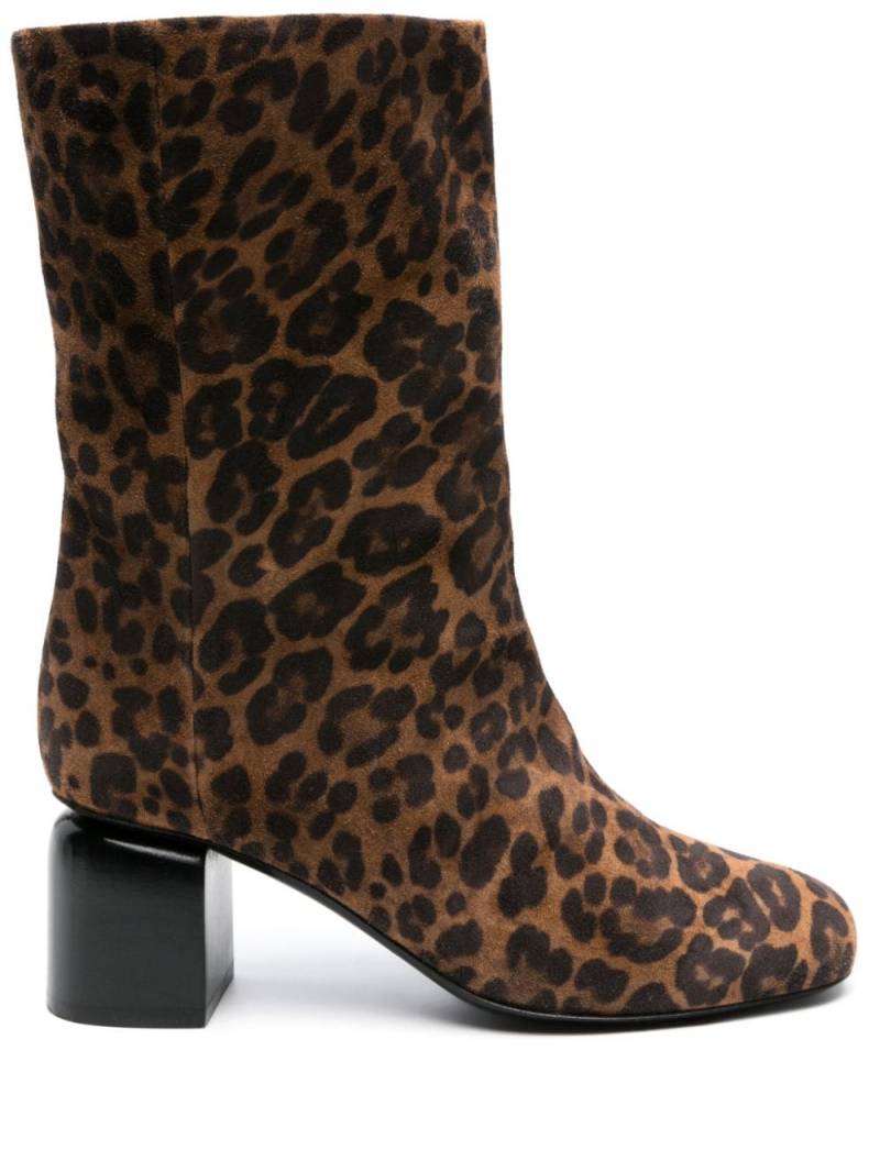 Pierre Hardy Biba 70mm leopard-print boots - Brown von Pierre Hardy