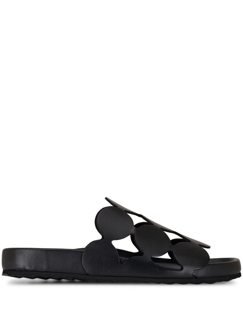 Pierre Hardy Bules cut-out slides - Black von Pierre Hardy