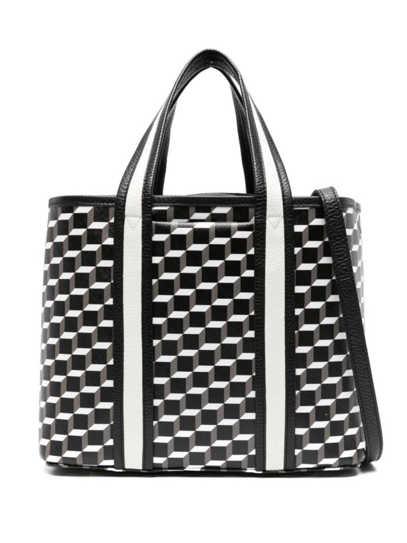 Pierre Hardy mini Archi leather tote bag - Black von Pierre Hardy