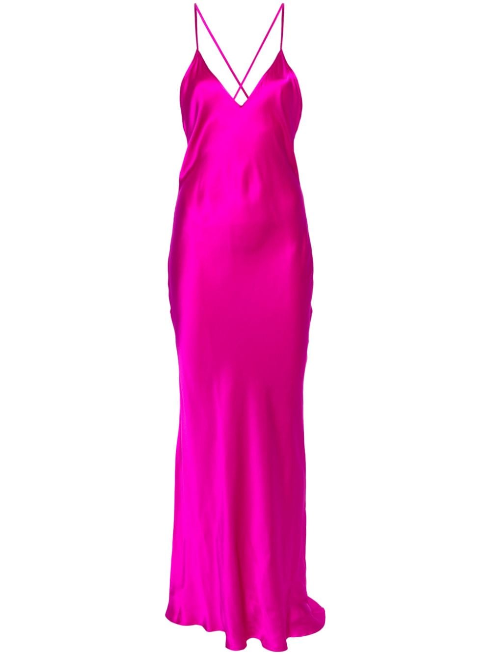 Pierre-Louis Mascia Adana silk maxi dress - Pink von Pierre-Louis Mascia