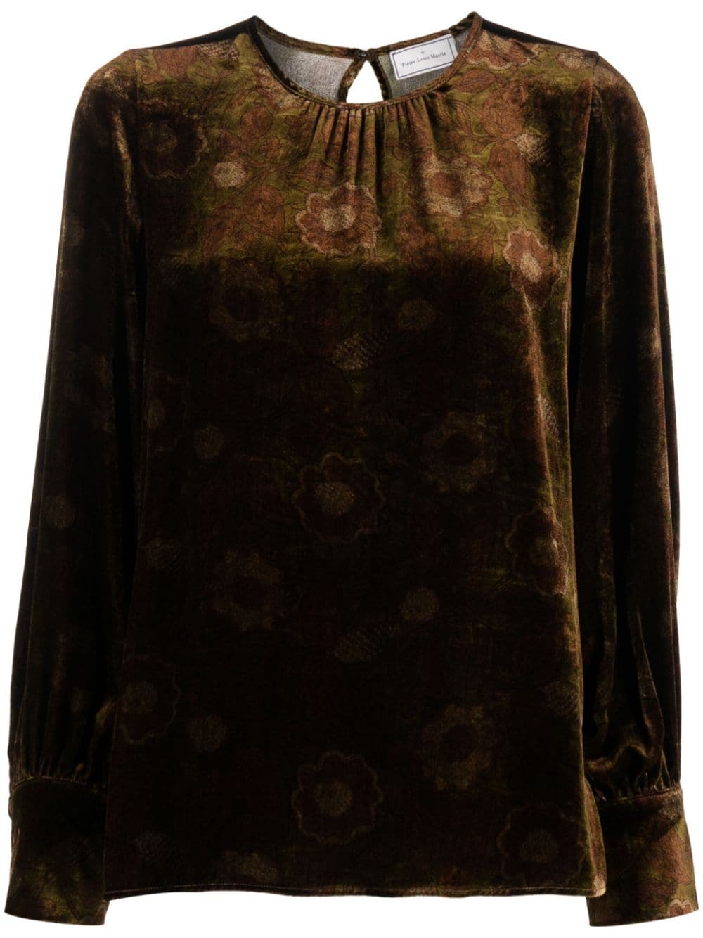 Pierre-Louis Mascia Kanpur floral-print blouse - Brown von Pierre-Louis Mascia