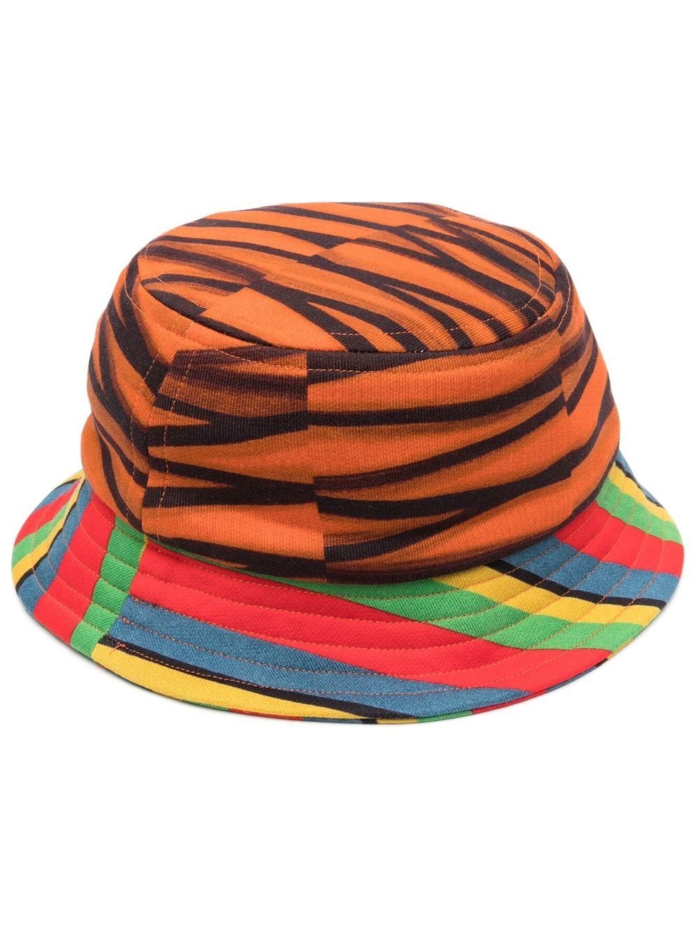 Pierre-Louis Mascia multi-way striped bucket hat - Red von Pierre-Louis Mascia