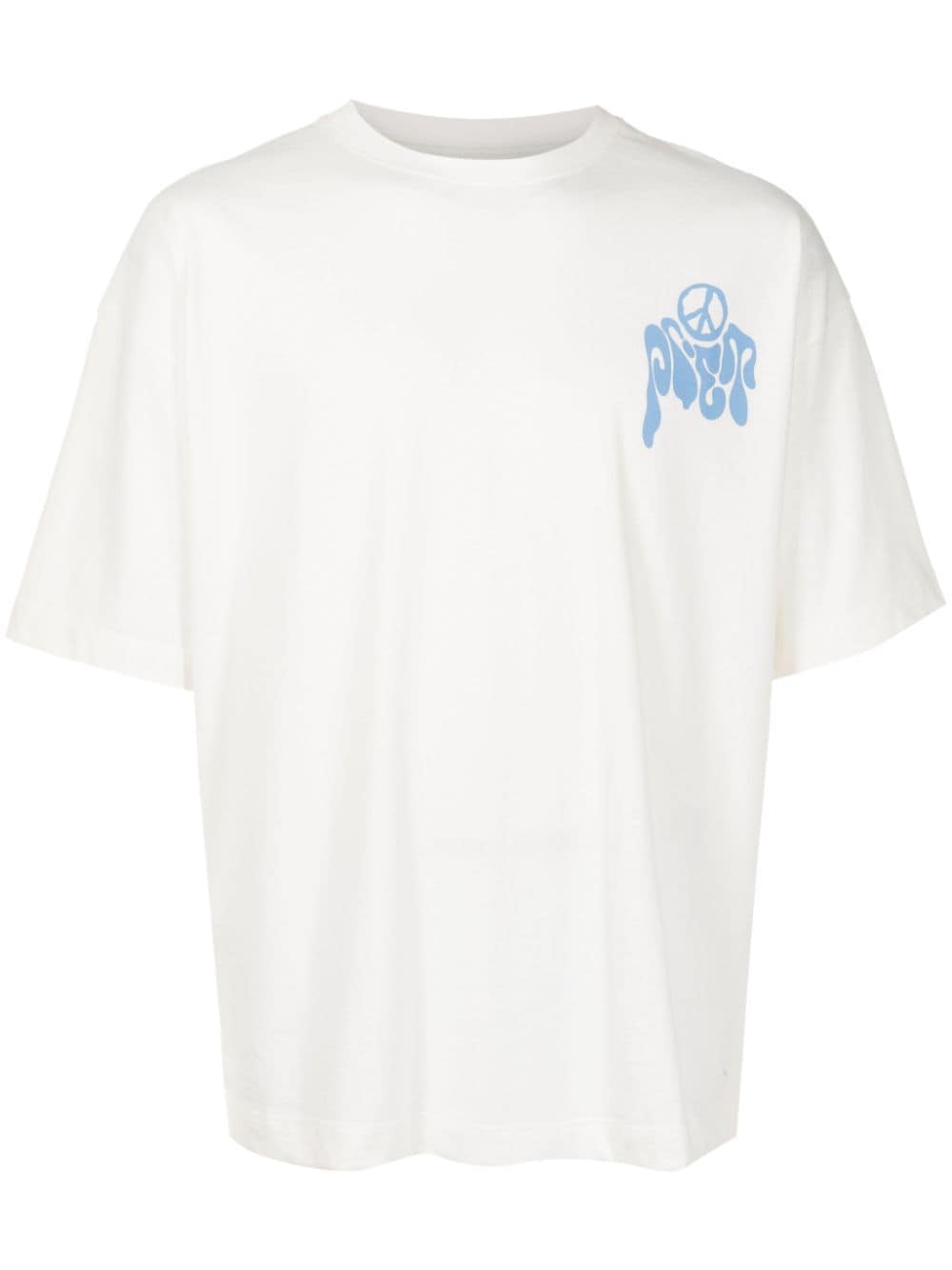 Piet Soul logo-print cotton T-Shirt - White von Piet