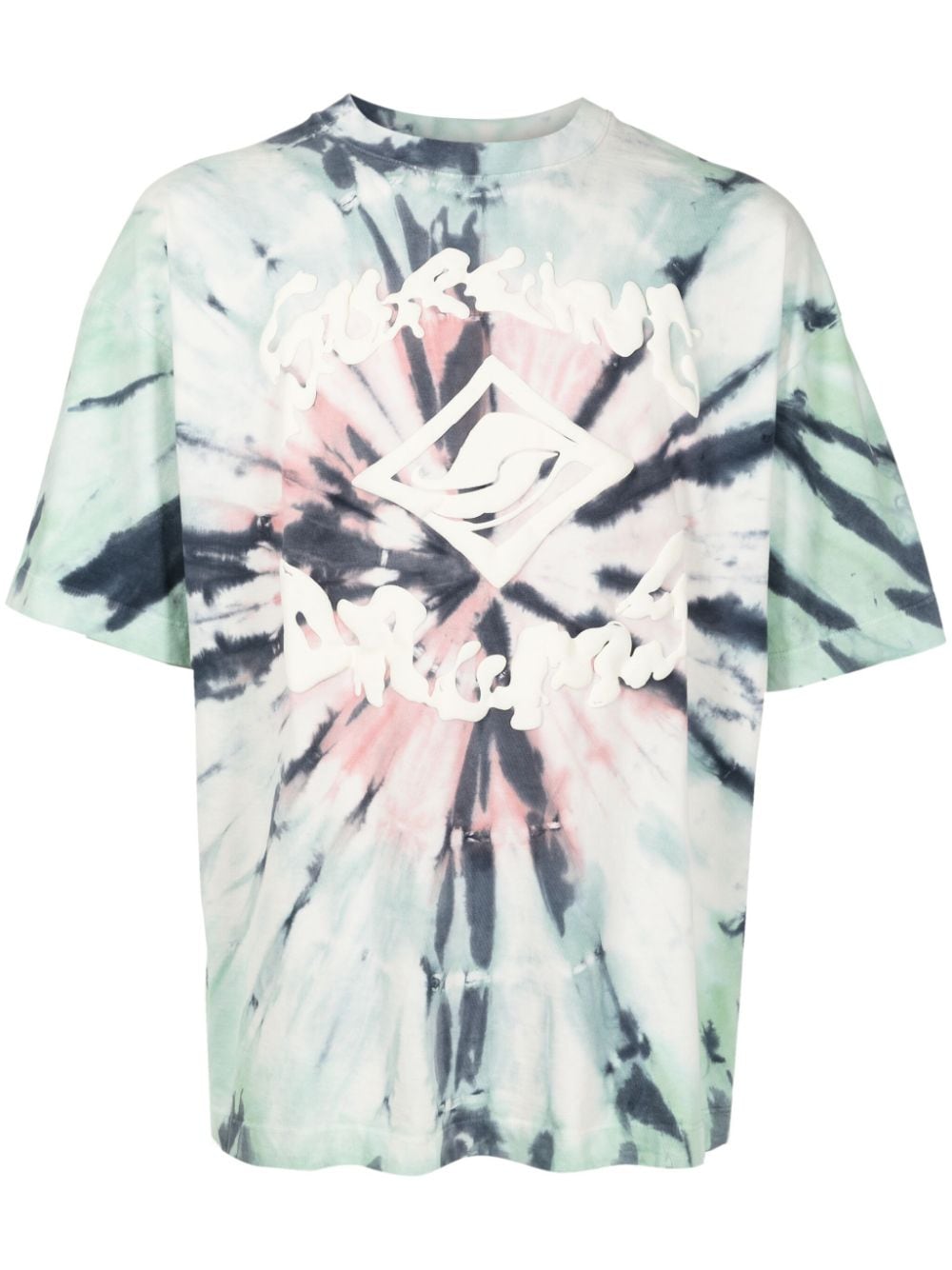 Piet Tie-Dye Surfing cotton T-Shirt - Multicolour von Piet