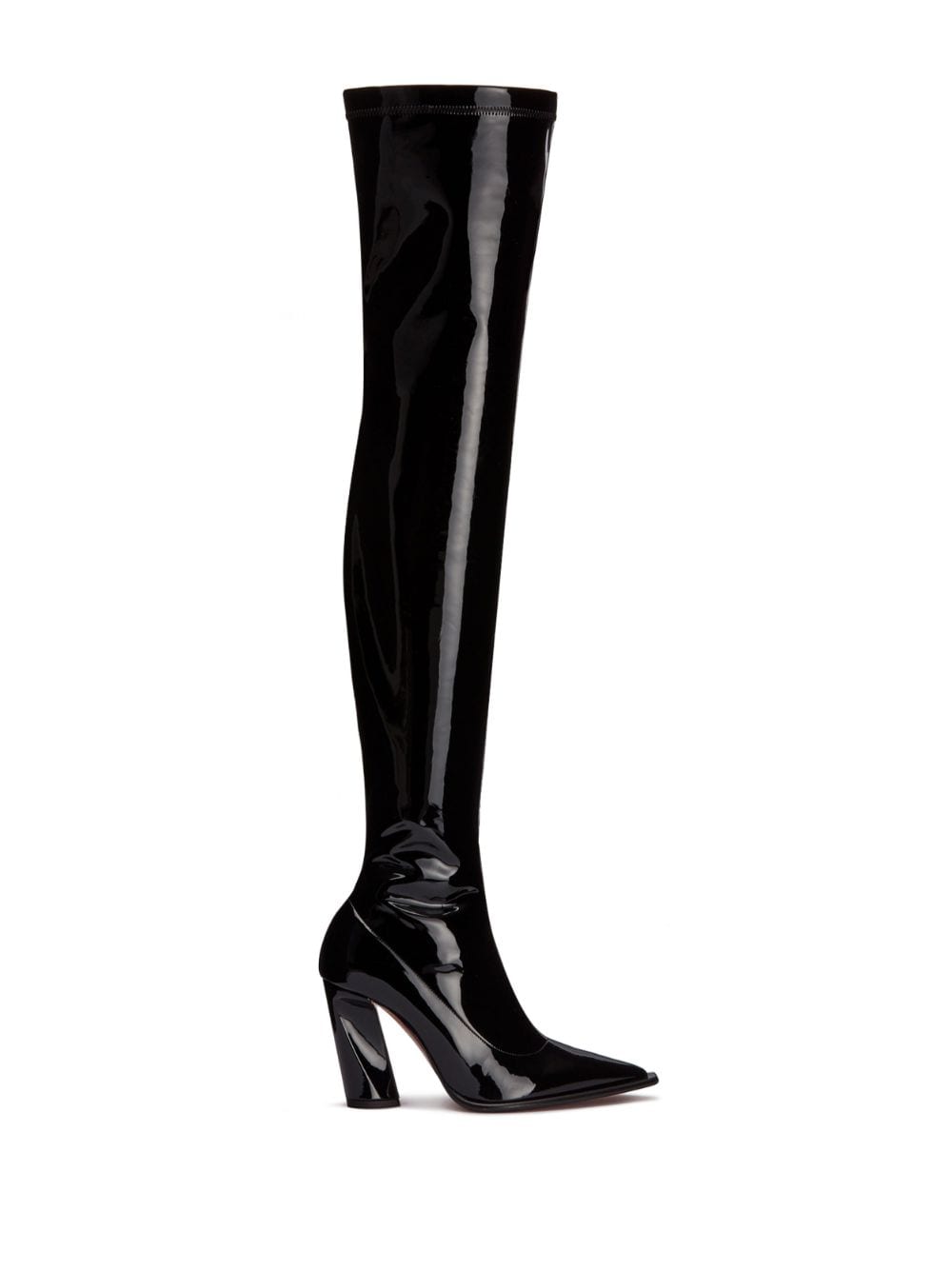 Pīferi Dakota 90mm pointed boots - Black von Pīferi