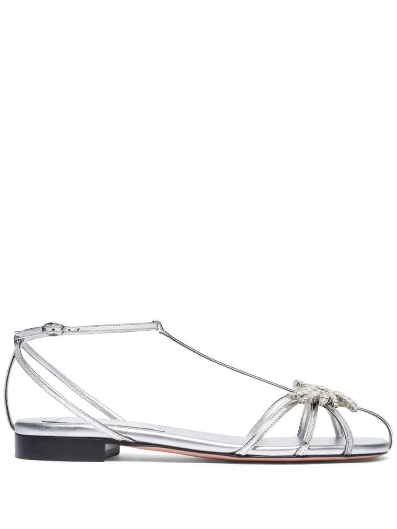 Pīferi Maggio leather sandals - Silver von Pīferi