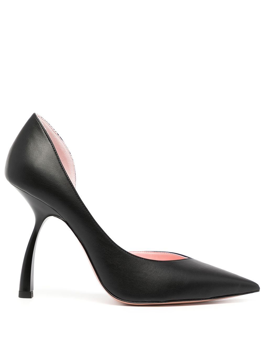 Pīferi Ursula 100mm pumps - Black von Pīferi