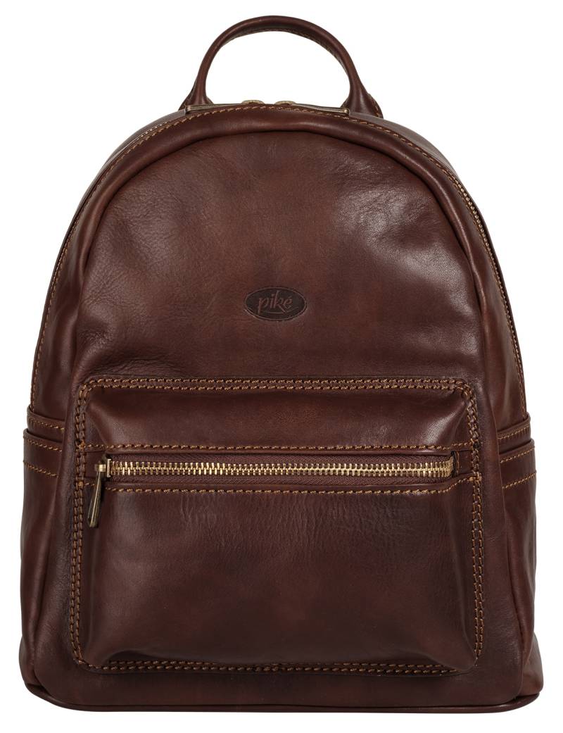 Piké Cityrucksack, echt Leder, Made in Italy von Piké