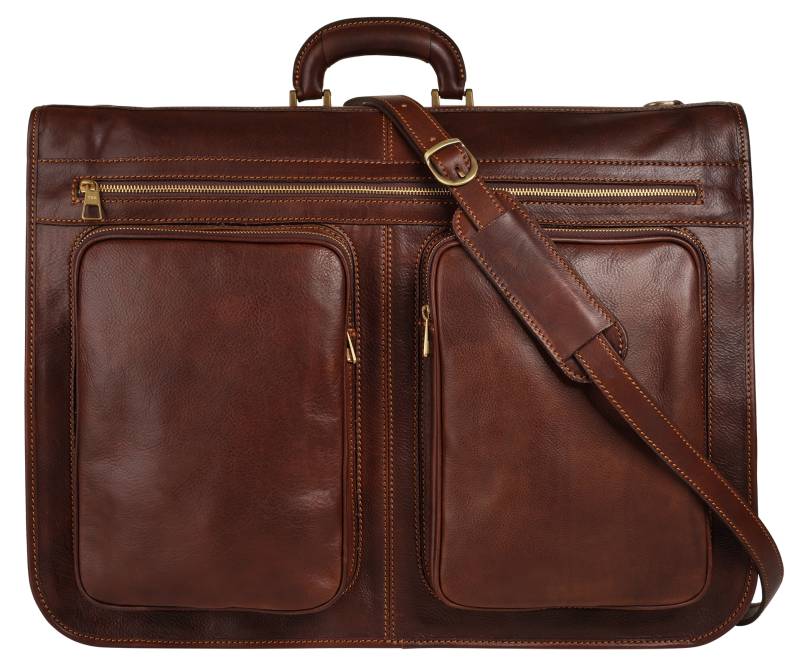 Piké Reisetasche, echt Leder, Made in Italy von Piké