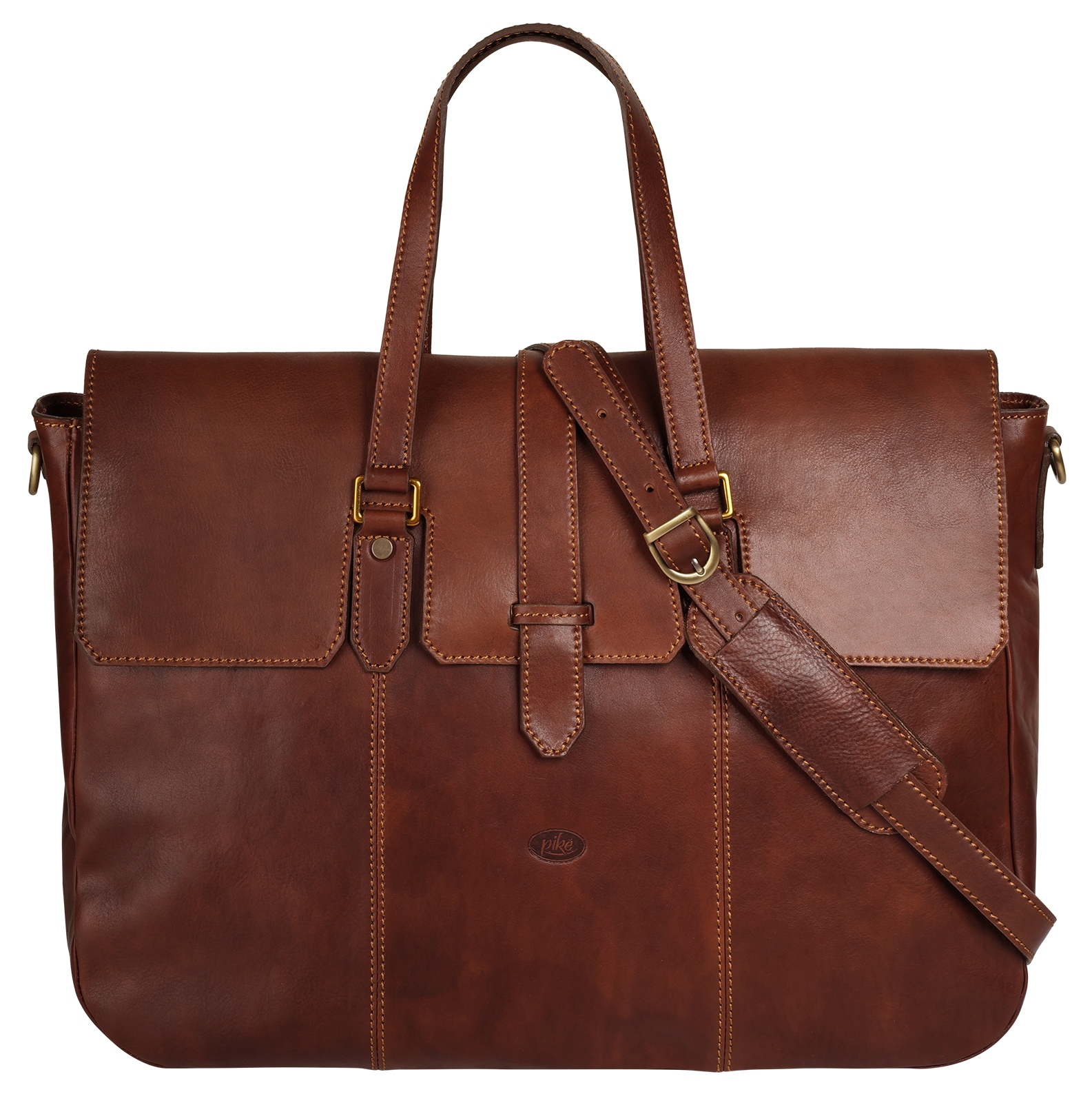 Piké Reisetasche, echt Leder, Made in Italy von Piké