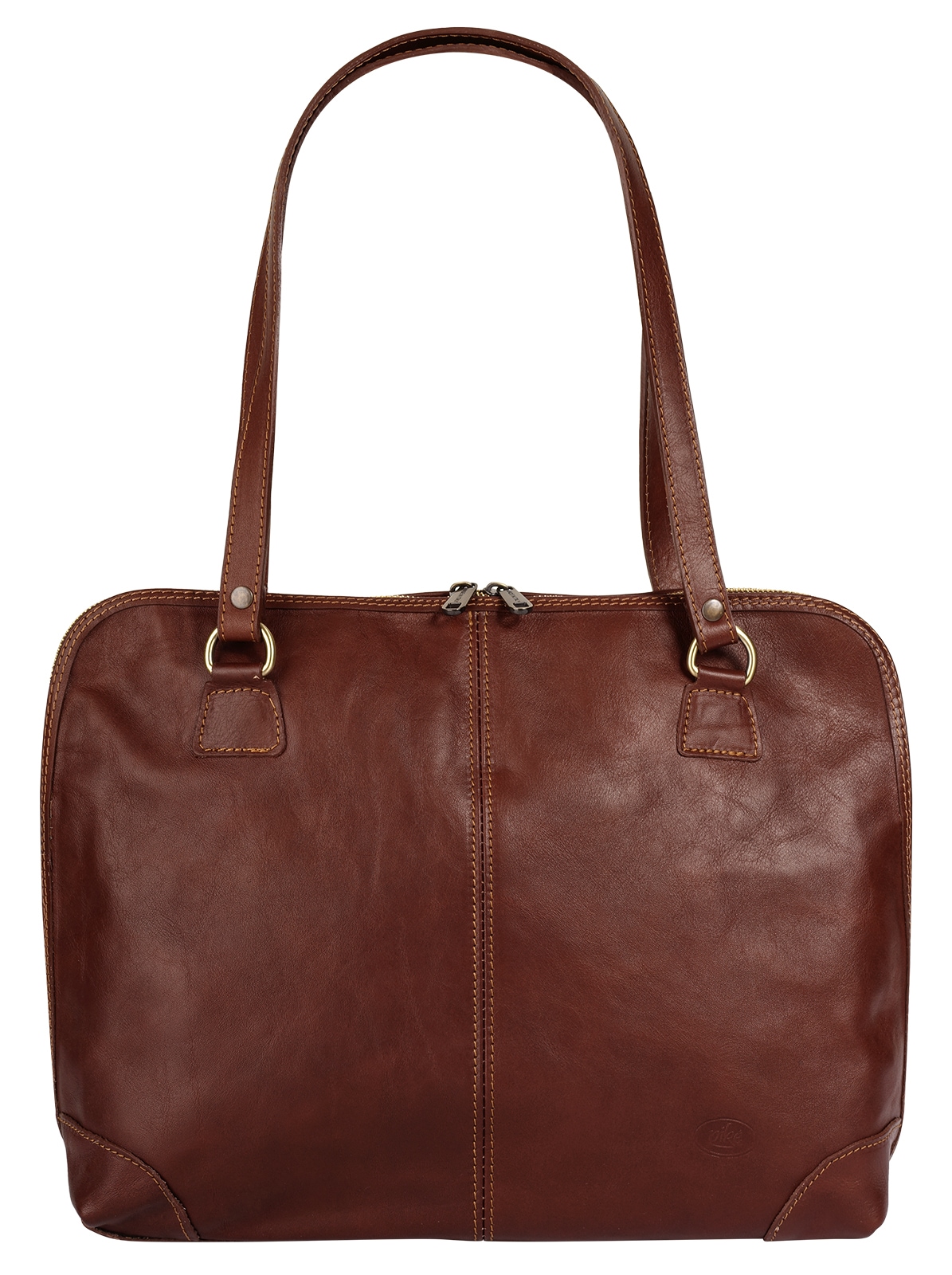 Piké Shopper, echt Leder, Made in Italy von Piké