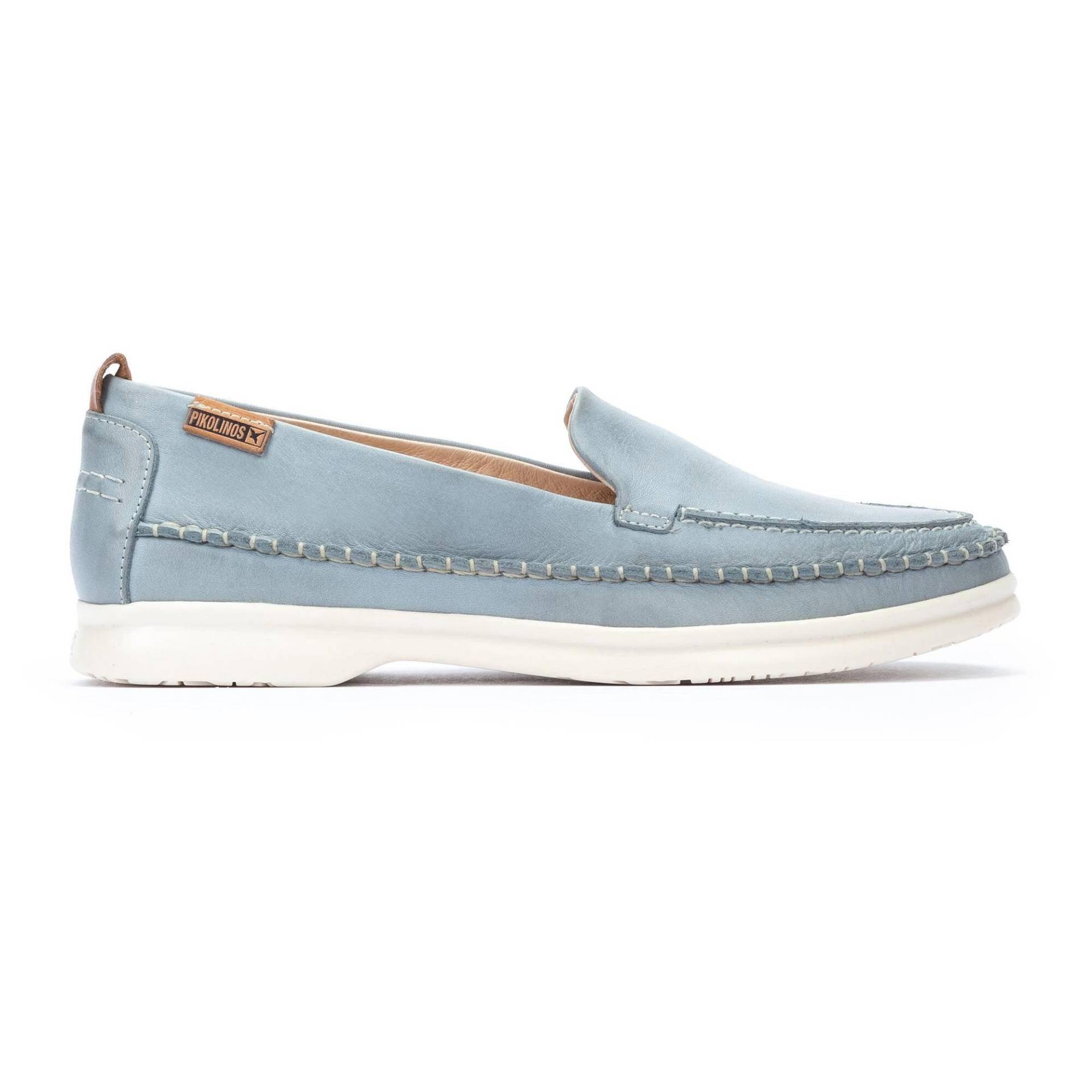 Gandia - Leder Loafer Damen Blau 37 von Pikolinos