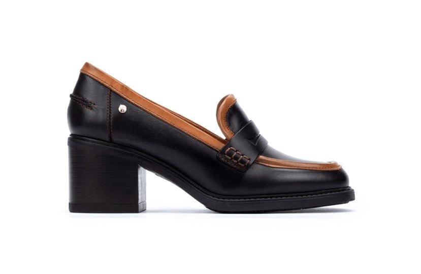 Huesca - Leder Pumps Damen Schwarz 38 von Pikolinos