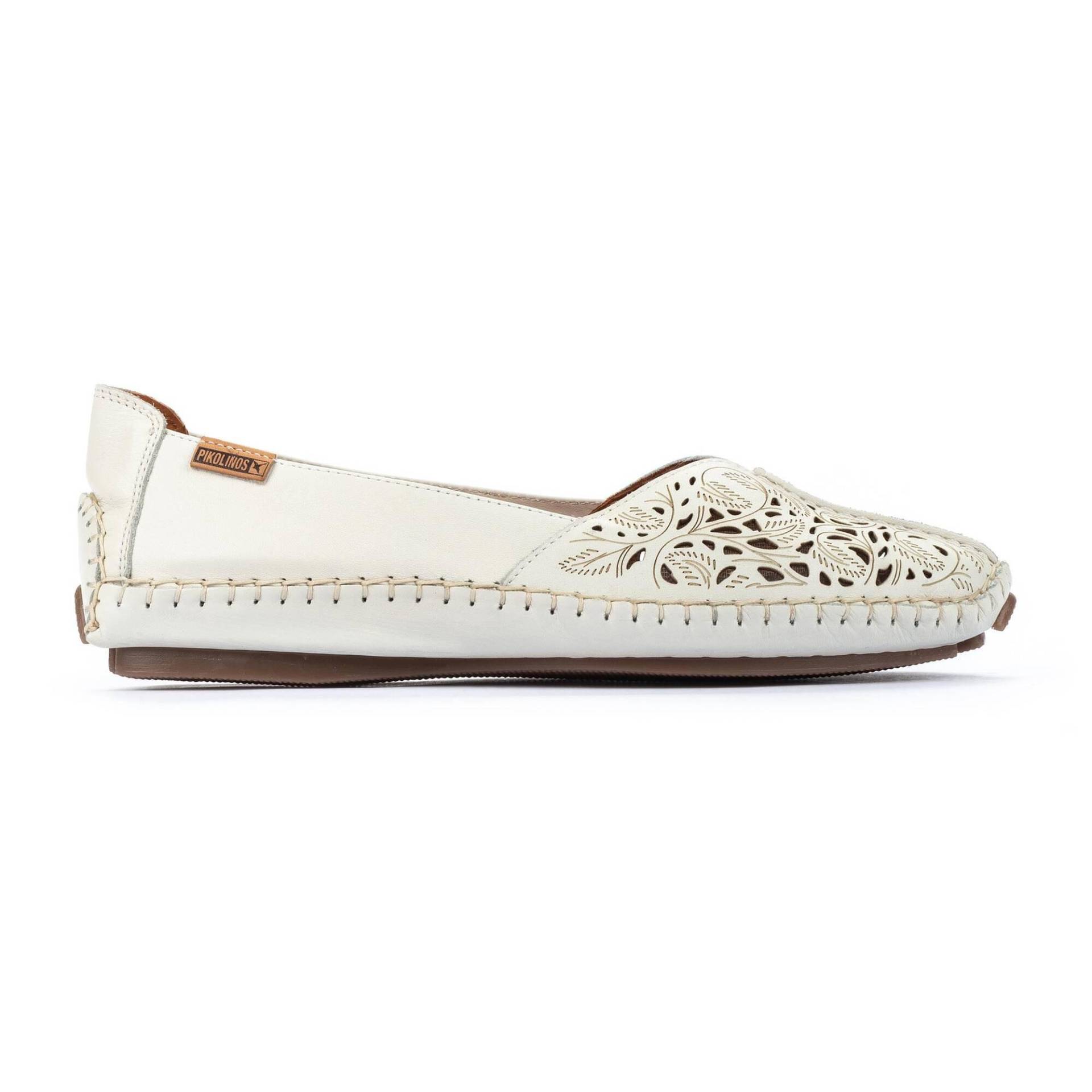 Jerez - Leder Loafer Damen Offwhite 37 von Pikolinos