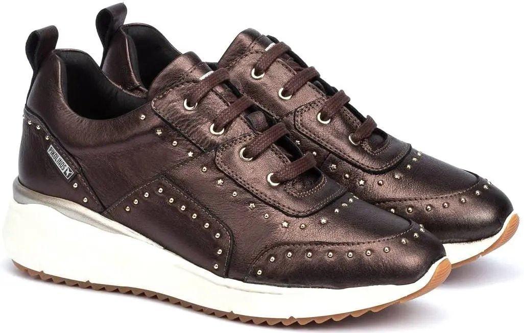 W6z-6806cl - Leder Sneaker Damen Braun 38 von Pikolinos