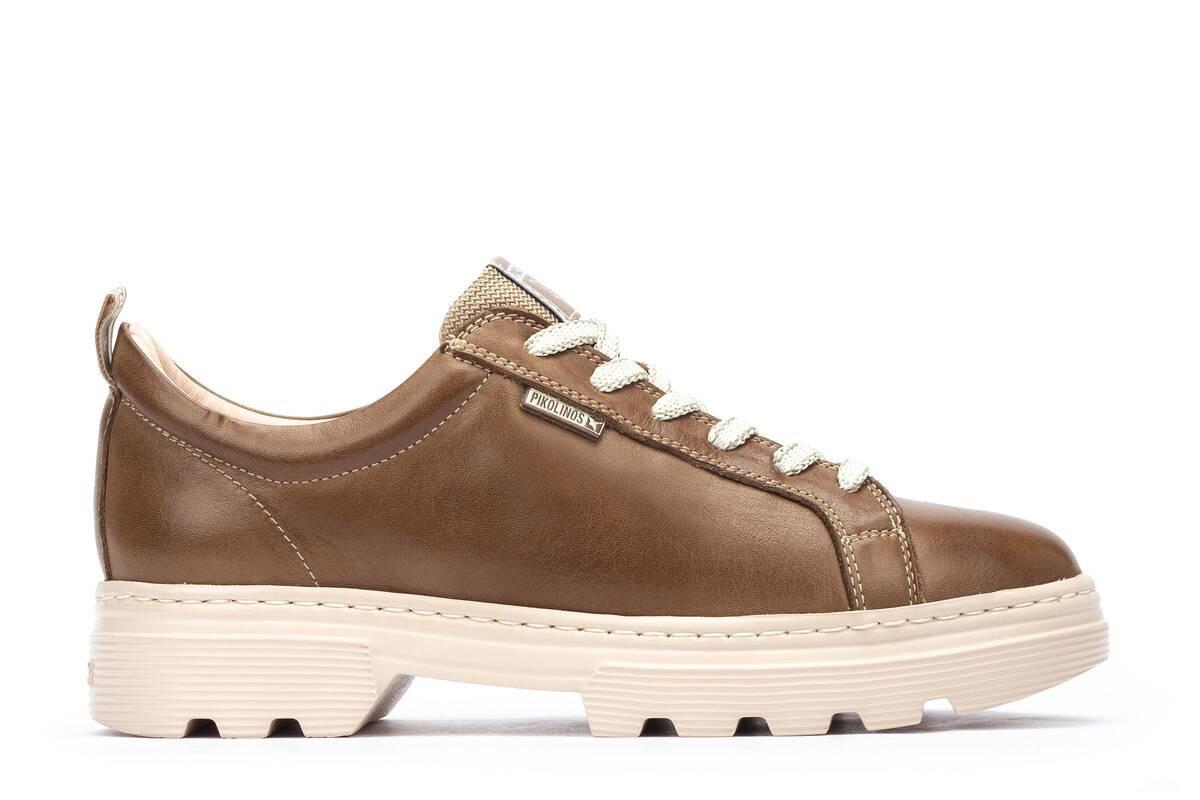 Asturias - Leder Sneaker Damen Braun 40 von Pikolinos