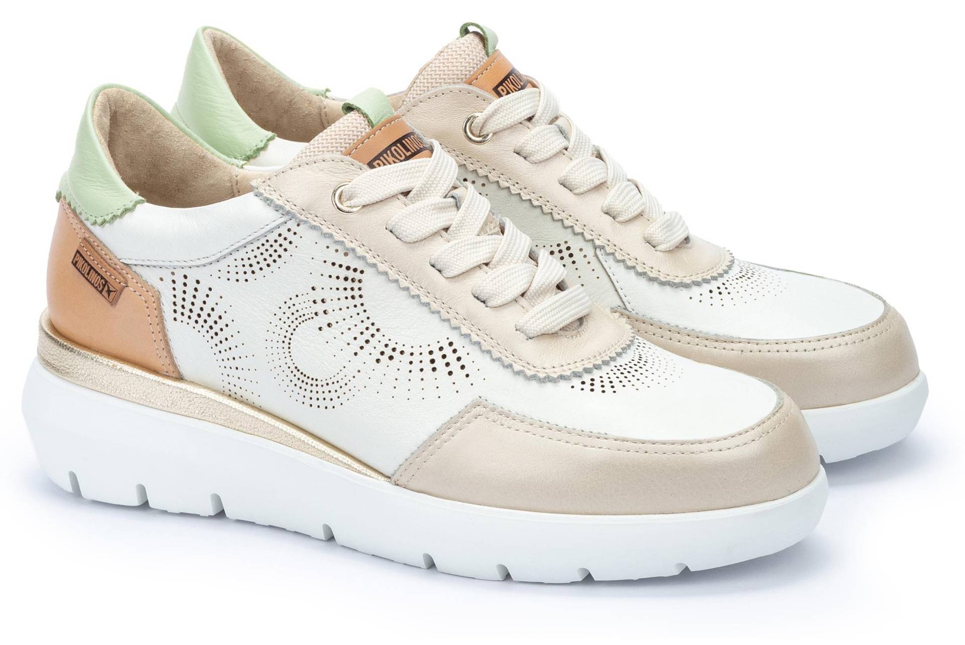 PIKOLINOS Keilsneaker »RUEDA«, Freizeitschuh, Halbschuh, Schnürschuh mit Kontrastbesätzen PIKOLINOS Keilsneaker »RUEDA«, Freizeitschuh, Halbschuh, Schnürschuh mit Kontrastbesätzen von Pikolinos