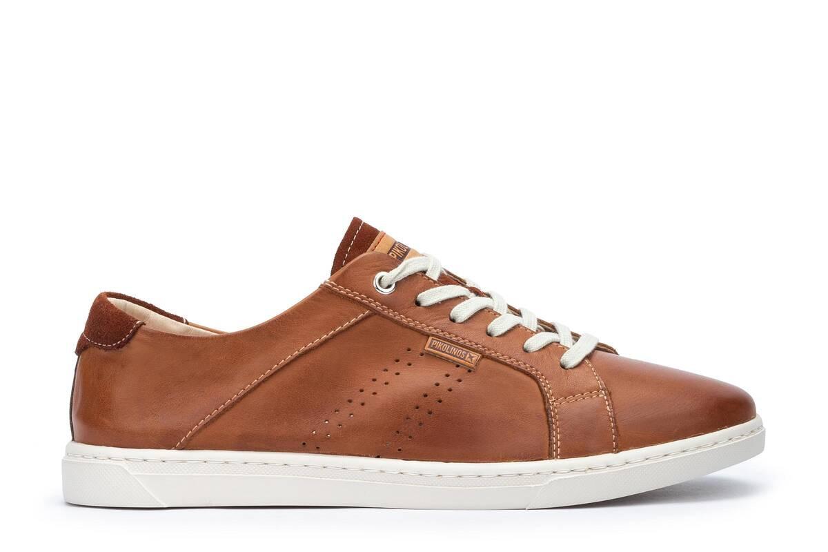 Alicante - Leder Sneaker Herren Braun 40 von Pikolinos