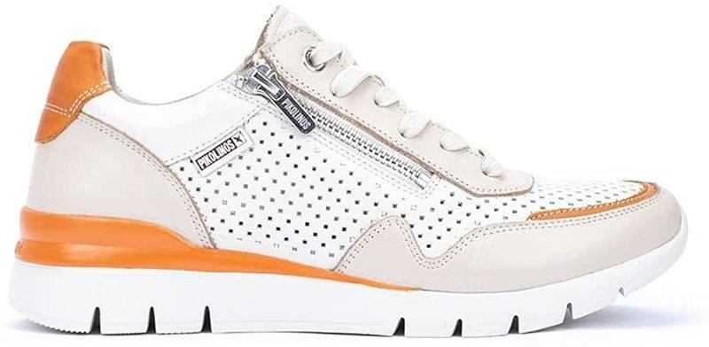 Cantabria - Leder Sneaker Damen Offwhite 35 von Pikolinos