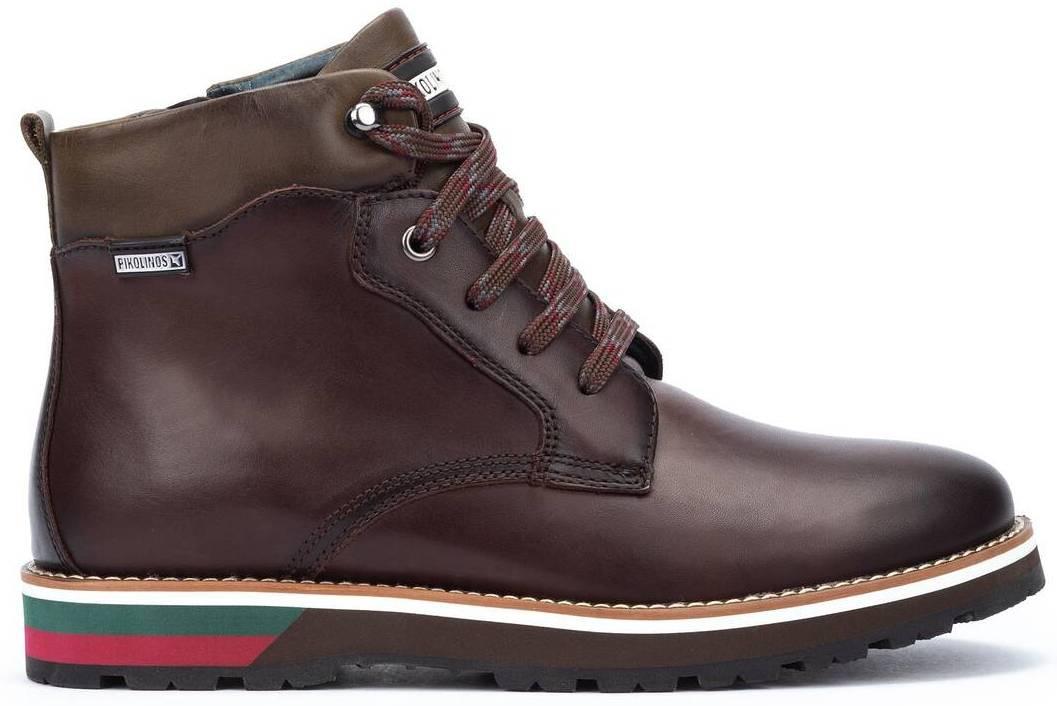 M6s-8020c - Leder Stiefelette Herren Braun 41 von Pikolinos