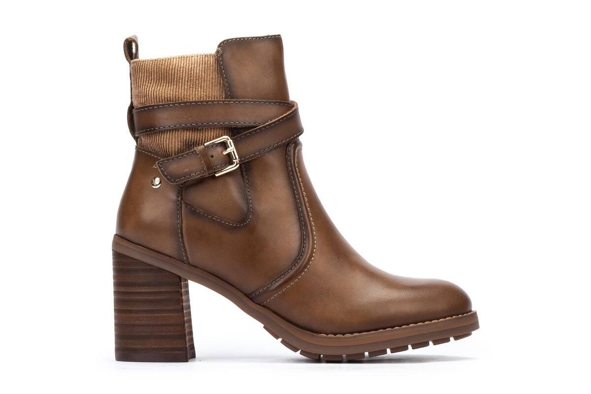 Pompeya - Leder Stiefelette Damen Braun 40 von Pikolinos