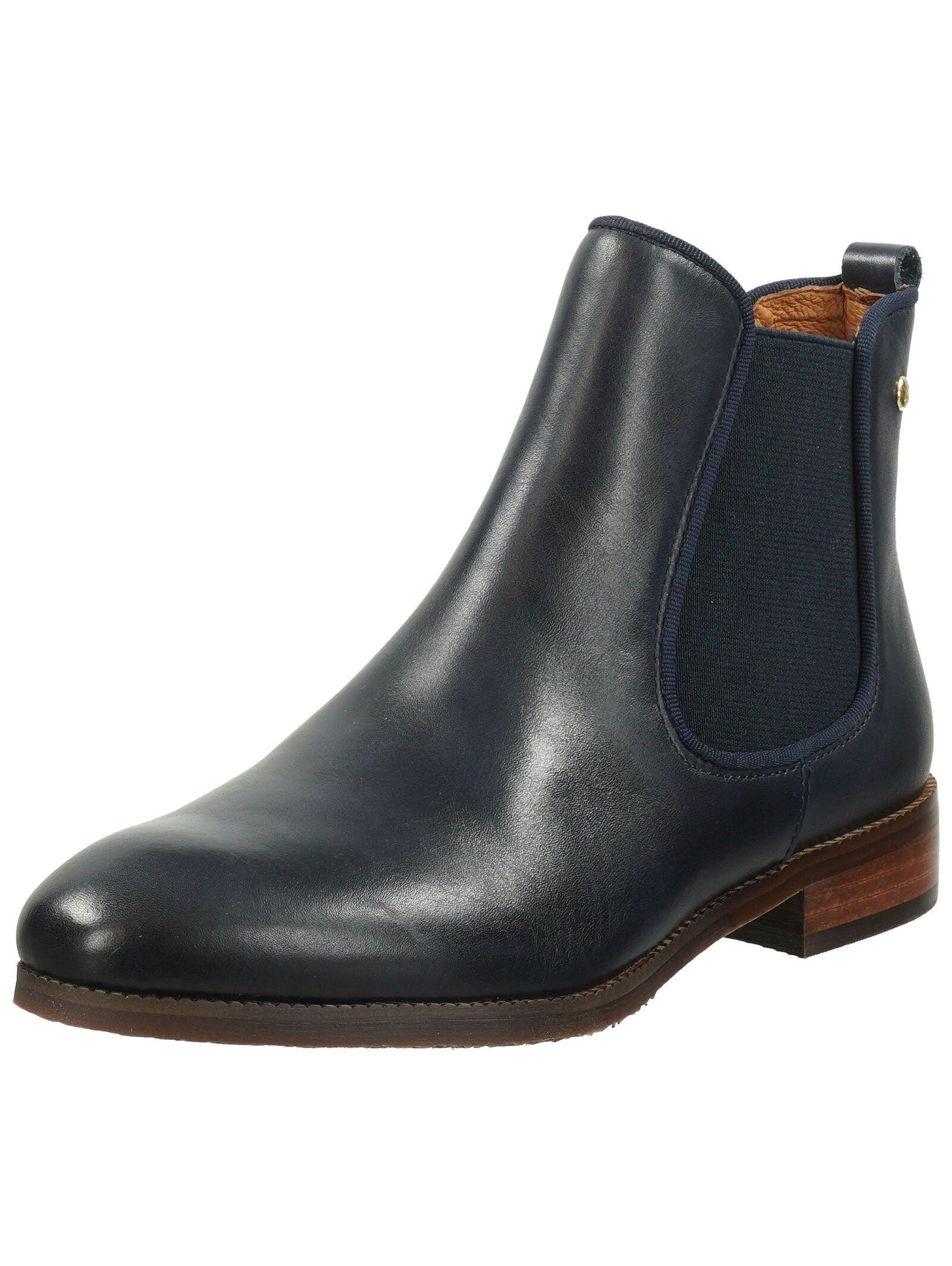 Stiefelette W4d-8637st Damen Blau 38 von Pikolinos