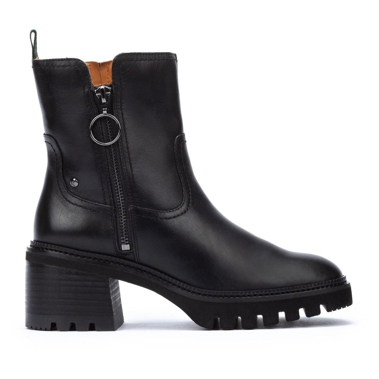 Valladolid - Leder Stiefelette Damen Schwarz 35 von Pikolinos