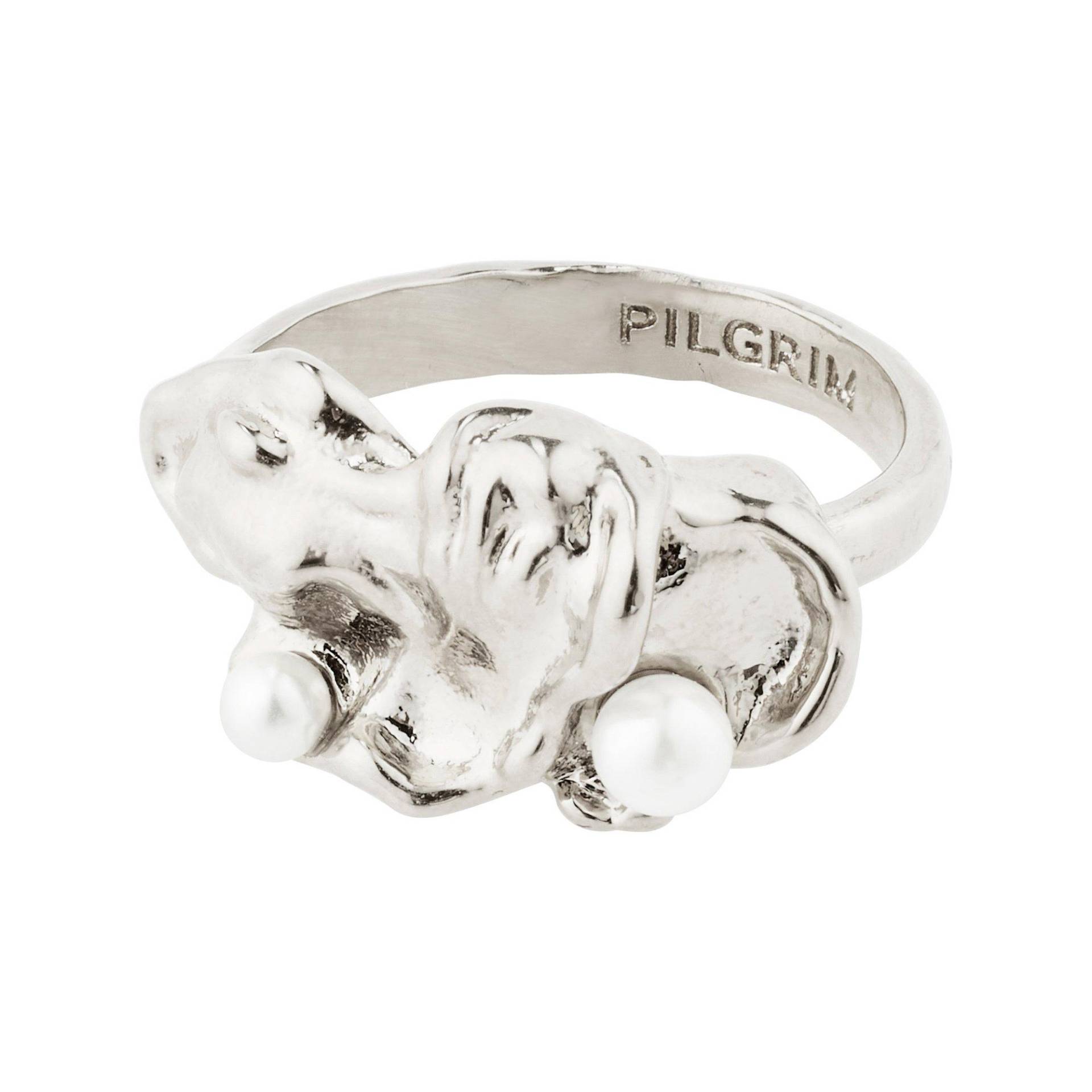 Ring Damen Kristall ONE SIZE von Pilgrim