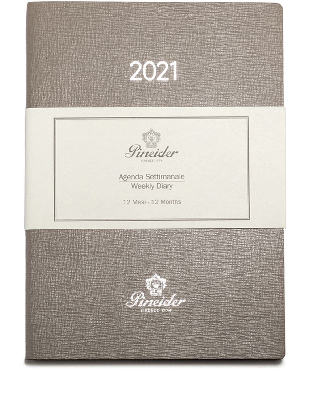 Pineider daily diary 2021 - Neutrals von Pineider