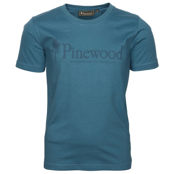 Pinewood - Kid's Outdoor Life T-Shirt - T-Shirt Gr 176 blau Pinewood - Kid's Outdoor Life T-Shirt - T-Shirt Gr 176 blau von Pinewood