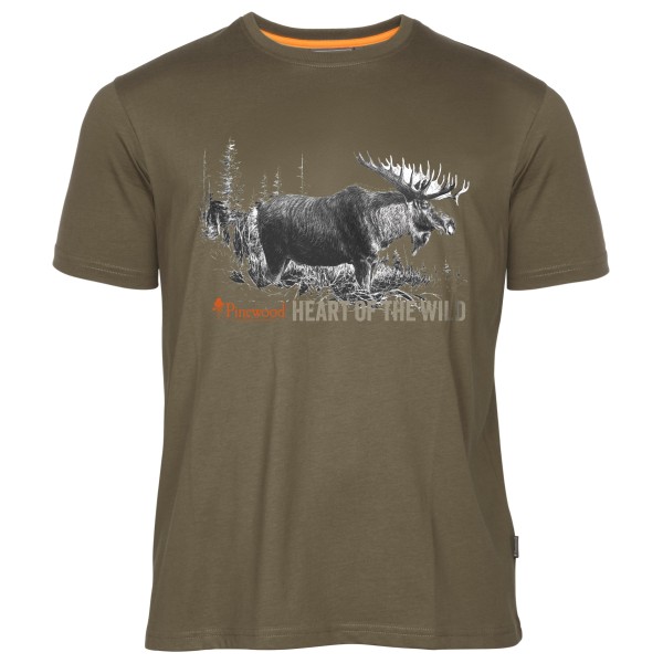 Pinewood - Moose T-Shirt - T-Shirt Gr XXL braun Pinewood - Moose T-Shirt - T-Shirt Gr XXL braun von Pinewood