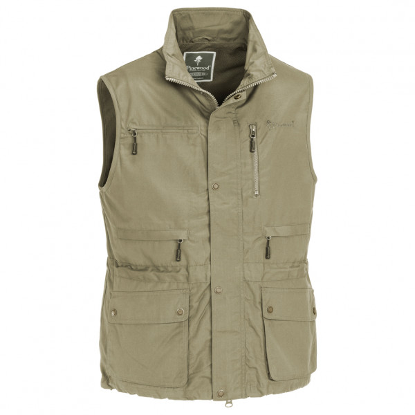 Pinewood - New Tiveden Weste - Softshellgilet Gr XL oliv von Pinewood