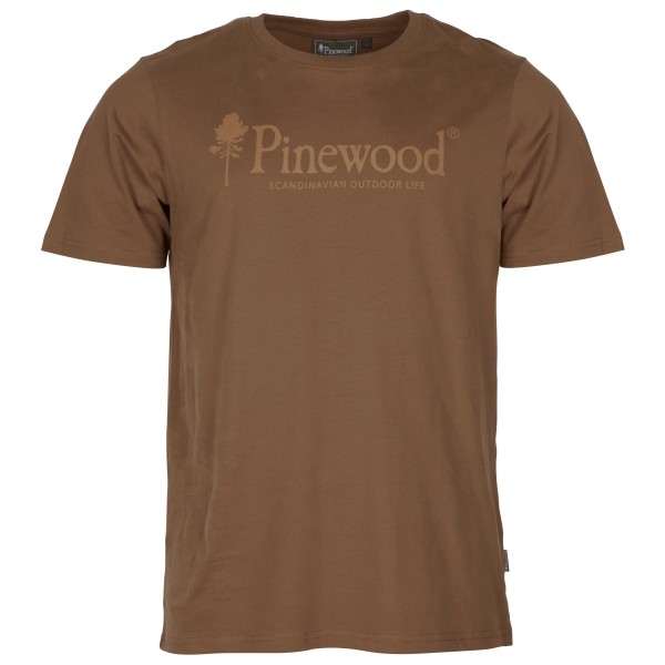 Pinewood - Outdoor Life T-Shirt - T-Shirt Gr 3XL braun von Pinewood
