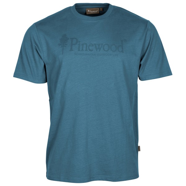 Pinewood - Outdoor Life T-Shirt - T-Shirt Gr L blau von Pinewood