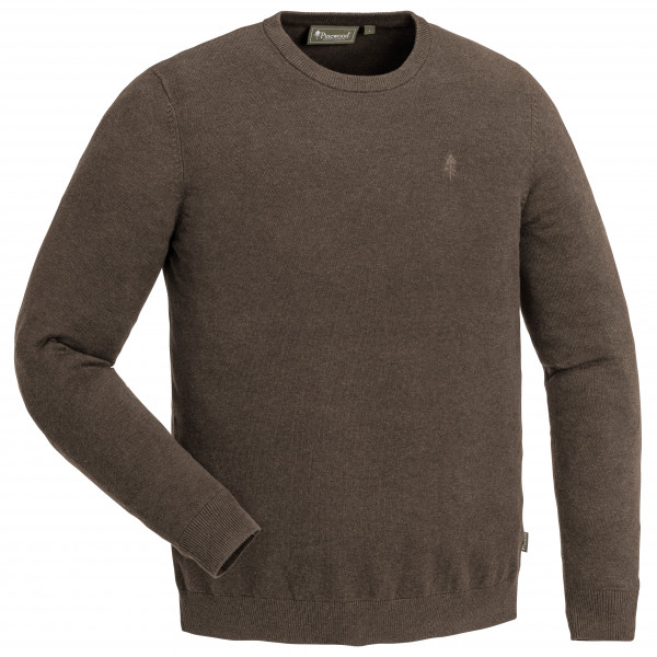 Pinewood - Värnamo Crewneck Knitteds Sweater - Pullover Gr M braun von Pinewood
