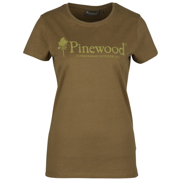 Pinewood - Women's Outdoor Life Damen T-Shirt - T-Shirt Gr XXL braun von Pinewood