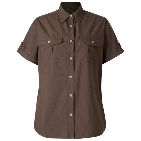 Pinewood - Women's Safari S/S Shirt - Bluse Gr XL braun Pinewood - Women's Safari S/S Shirt - Bluse Gr XL braun von Pinewood