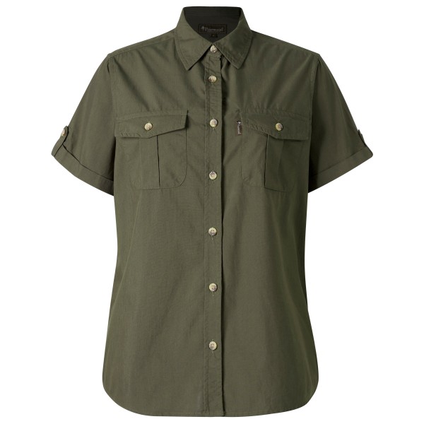 Pinewood - Women's Safari S/S Shirt - Bluse Gr XXL oliv Pinewood - Women's Safari S/S Shirt - Bluse Gr XXL oliv von Pinewood