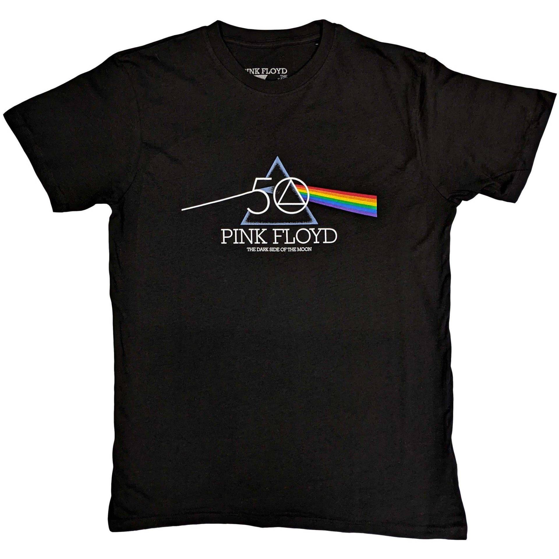 50th Tshirt Damen Schwarz L von Pink Floyd