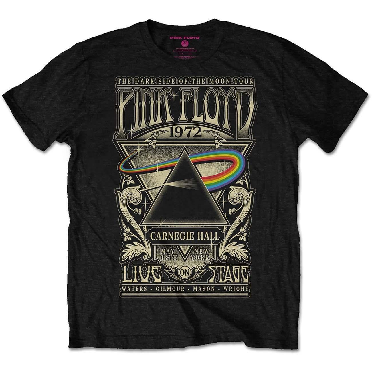 Carnegie Hall Tshirt Damen Schwarz XXL von Pink Floyd