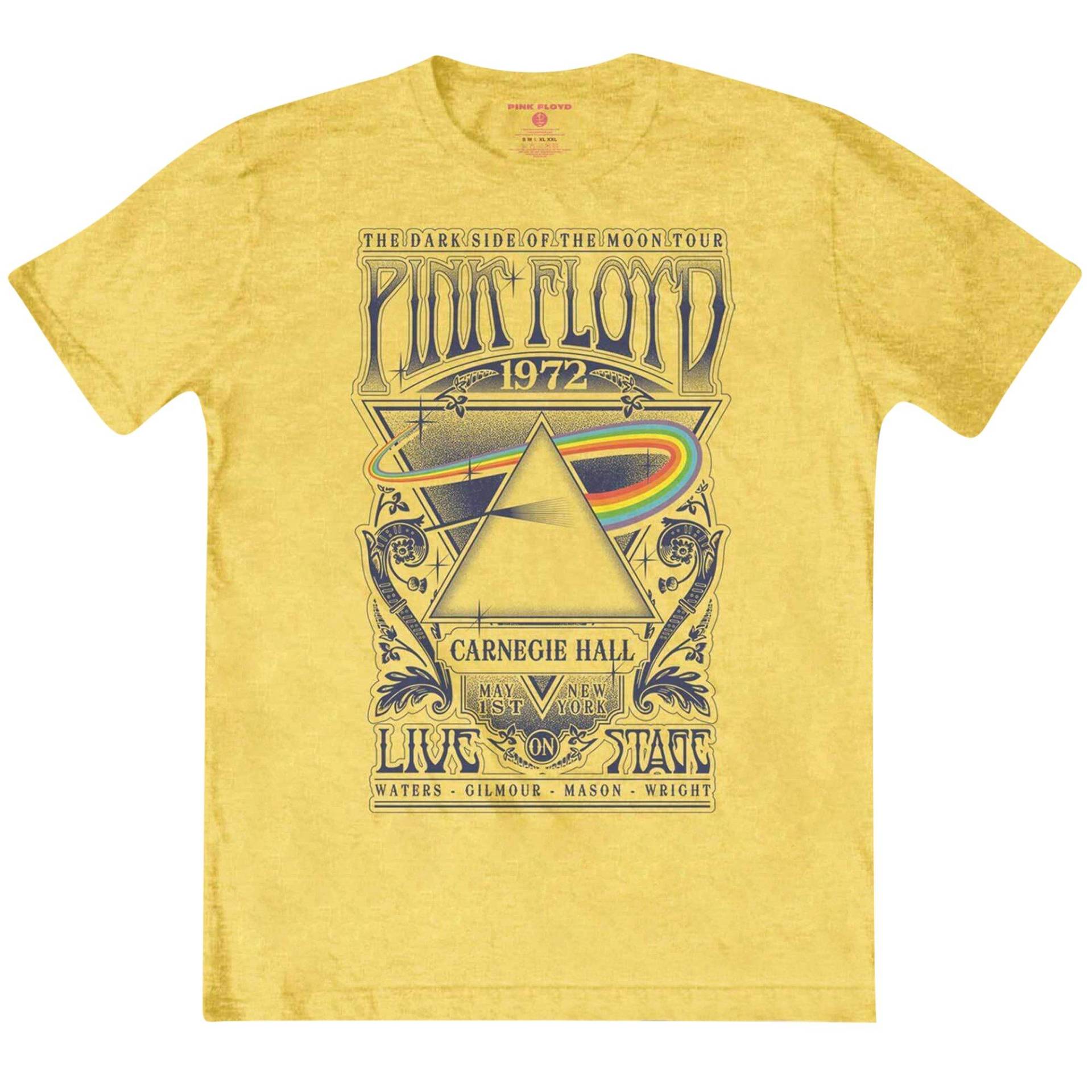 Carnegie Hall Tshirt Jungen Gelb 146/152 von Pink Floyd
