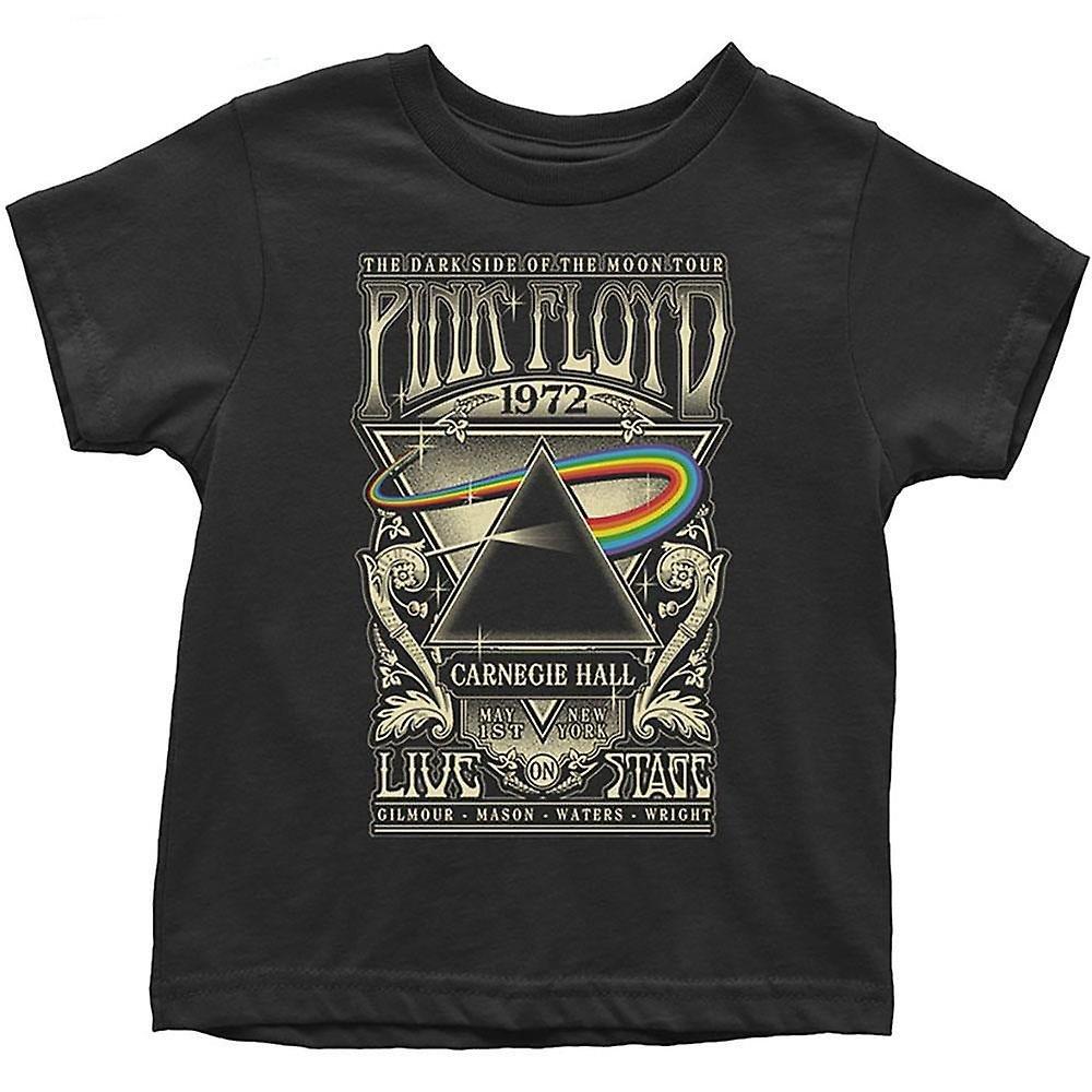 Carnegie Hall Tshirt Jungen Schwarz 92 von Pink Floyd